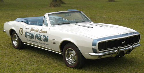 1967 RS/SS-396/375 HP 4 Speed Convertible Camaro Pace Car